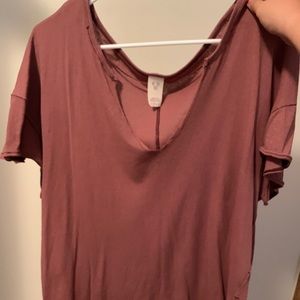 Oversized free people tee